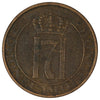 Norway 1935 5 Ore VF-EF (VF-30)