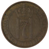 Norway 1938 5 Ore Extra Fine (EF-40)