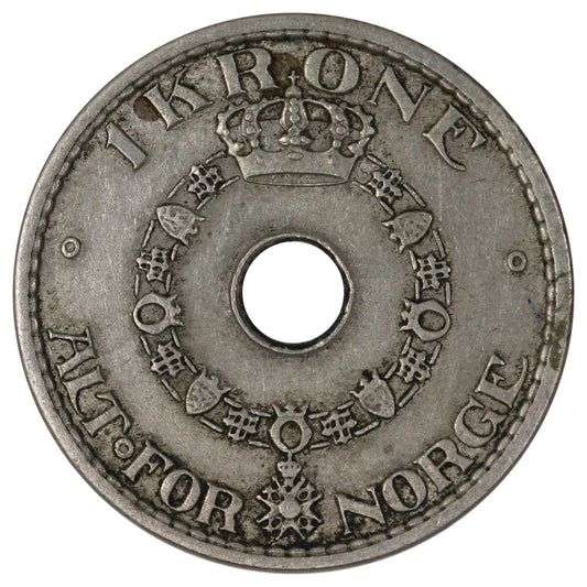 Norway 1940 Krone Extra Fine (EF-40)