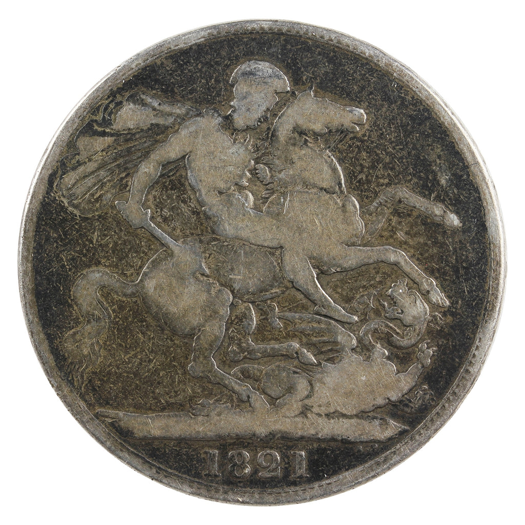 Great Britain 1821 Crown Very Good (VG8) $
