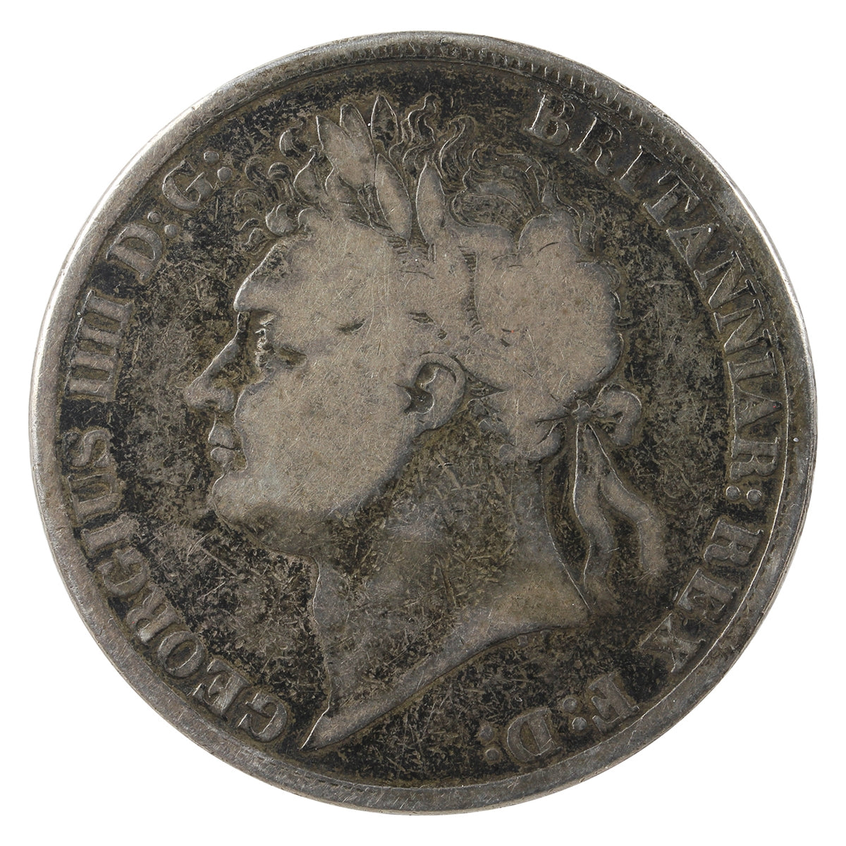 Great Britain 1821 Crown Very Good (VG8) $