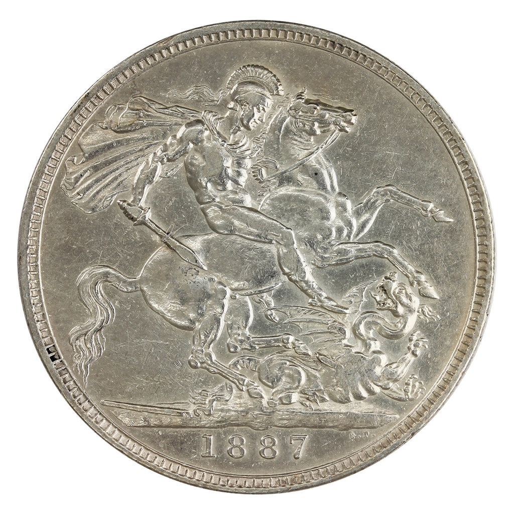 Great Britain 1887 Crown VF-EF (VF30) $