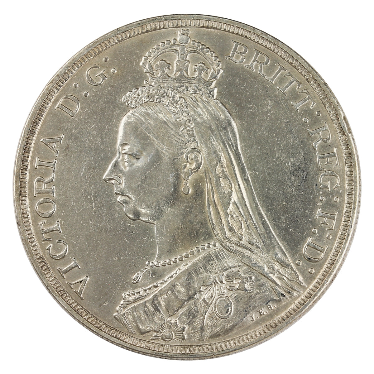 Great Britain 1887 Crown VF-EF (VF30) $