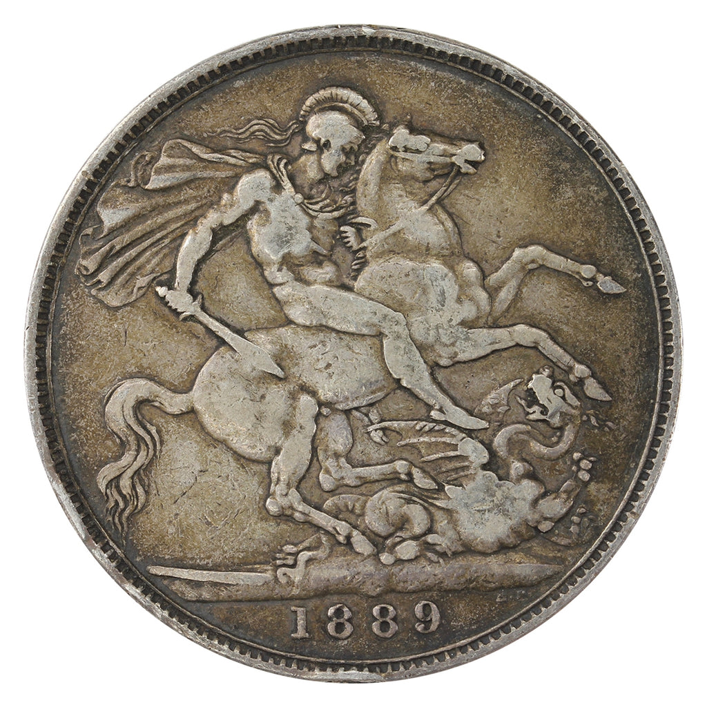 Great Britain 1889 Crown Very Fine (VF20) $
