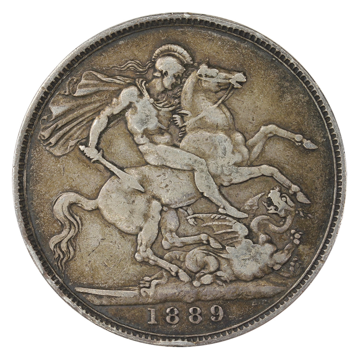 Great Britain 1889 Crown Very Fine (VF20) $