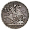 Great Britain 1899 Crown F-VF (F15) $