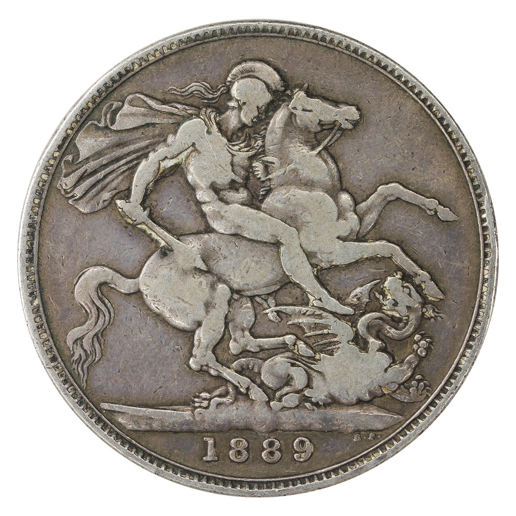 Great Britain 1889 Crown Fine (F12) $ (L)