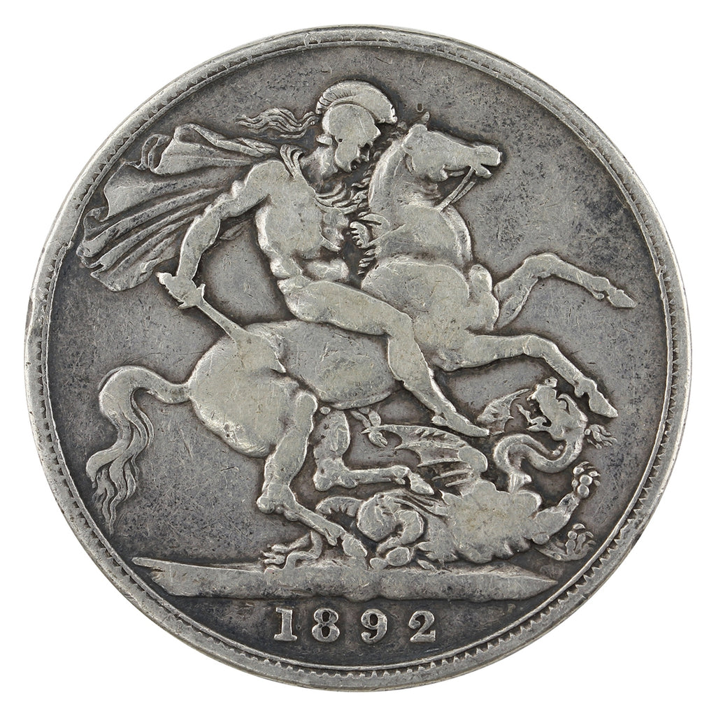 Great Britain 1892 Crown Fine (F12) $