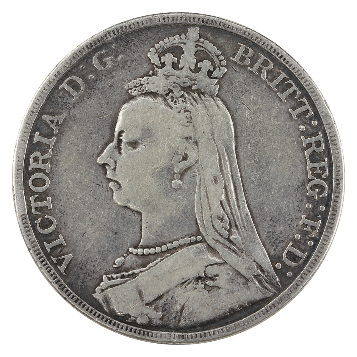 Great Britain 1892 Crown Fine (F12) $