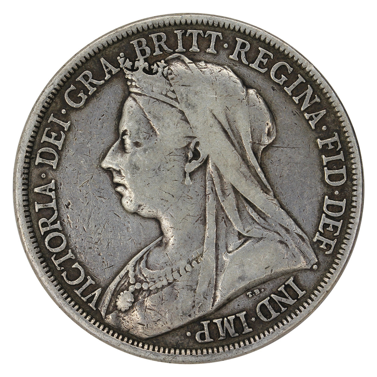 Great Britain 1893 LVI Crown F-VF (F15) $