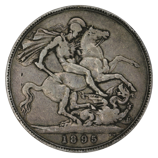 Great Britain 1895 LIX Crown Very Fine (VF20) $