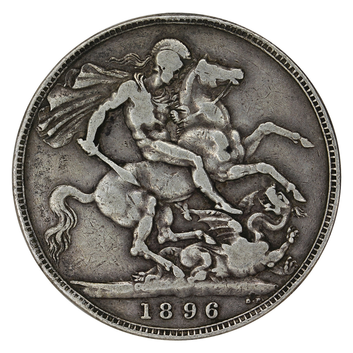 Great Britain 1896 LX Crown F-VF (F15) $