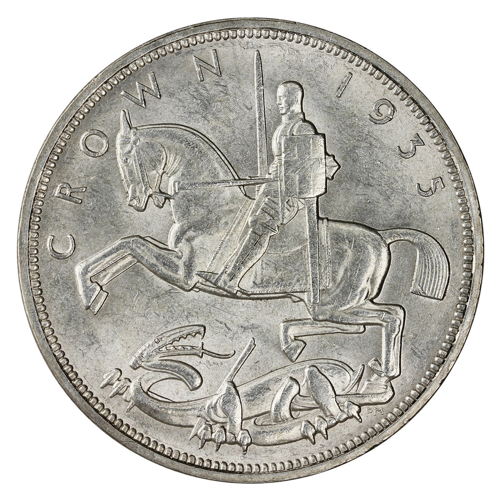 Great Britain 1935 Crown AU-UNC (AU55) $
