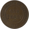 Australia 1920M Without Dot Penny Fine (F-12) $