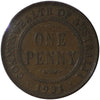 Australia 1931M Penny VF-EF (VF-30)