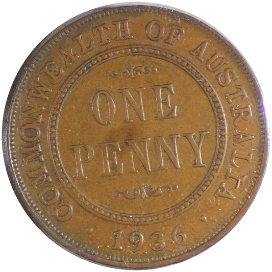 Australia 1936M Penny AU (AU-50) $