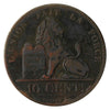 Belgium 1832 10 Centimes VF-EF (VF-30) $