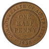 Australia 1938 1/2 Penny Uncirculated (MS-60) $