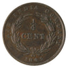Straits Settlements 1845 EIC 1/4 Cent VF-EF (VF30) $