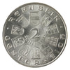 Austria 1932 Ignaz Seipel 2 Schillings Choice Brilliant Uncirculated (MS64)