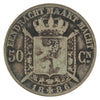 Belgium 1886 Dutch 50 Centimes Fine (F12)