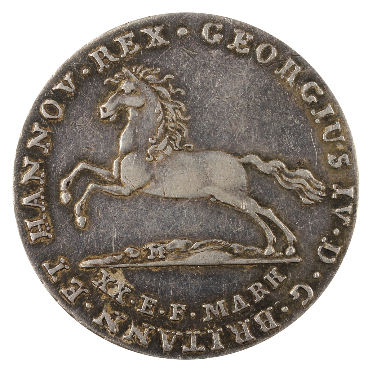 German States 1824 16 Gute Groschen Extra Fine (EF40) $
