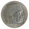 German Third Reich 1936A Hindenburg 5 Marks VF-EF (VF30)