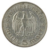 German Third Reich 1936F Hindenburg 5 Marks VF-EF (VF30)