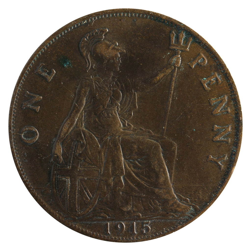 Great Britain 1915 Penny VF-EF (VF30)