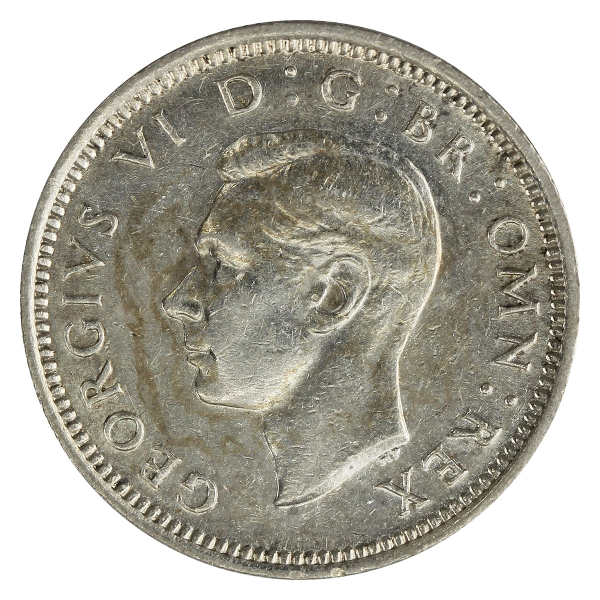 Great Britain 1943 6 Pence Extra Fine (EF40)