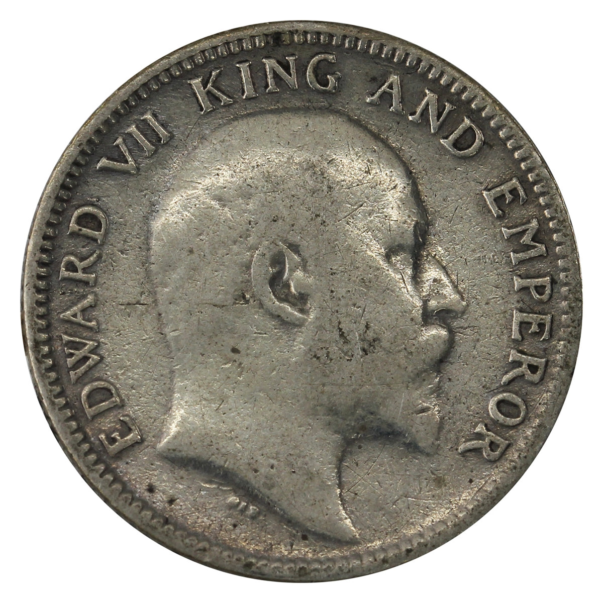 India 1903 1/4 Rupee Fine (F12)