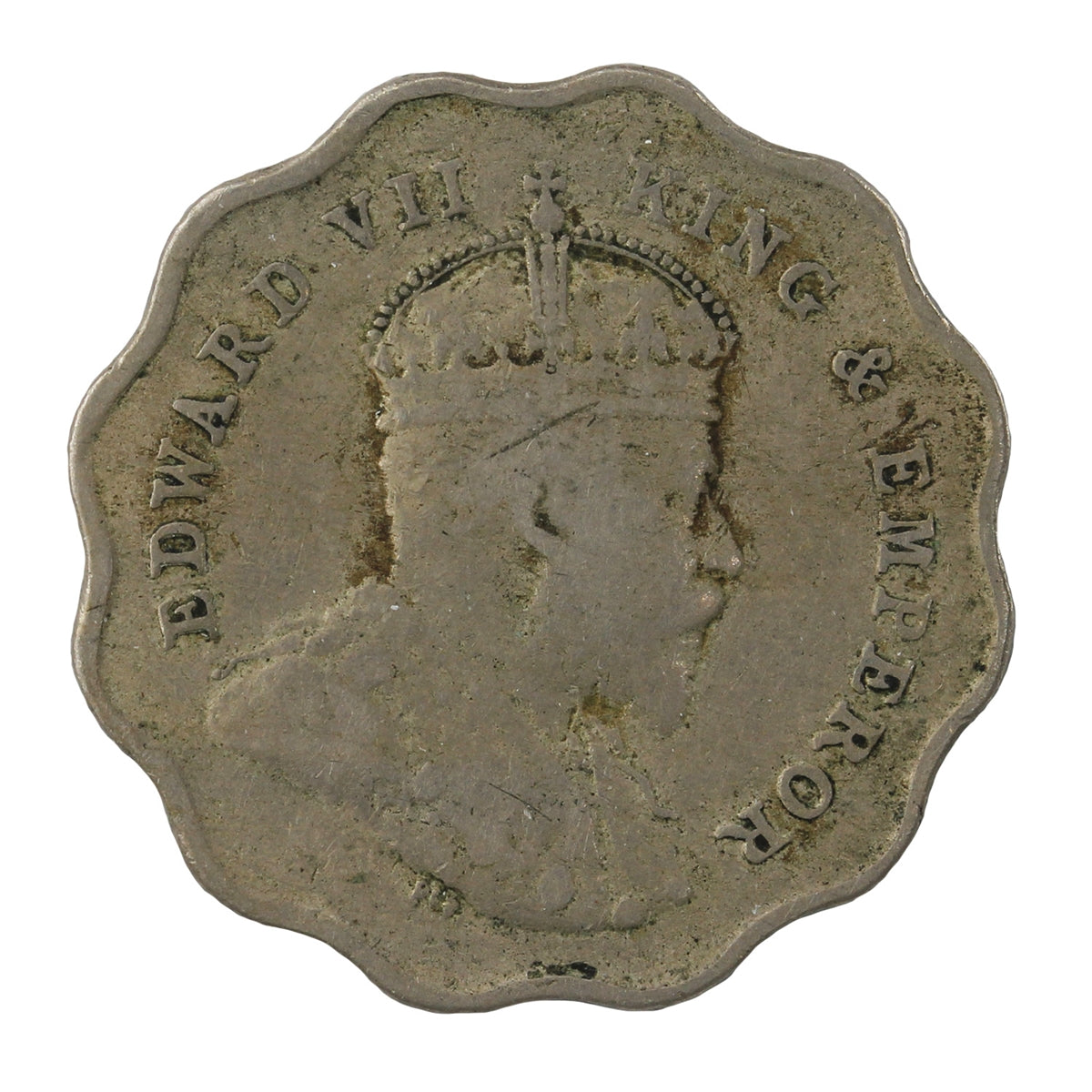 India 1907B Anna Fine (F-12)
