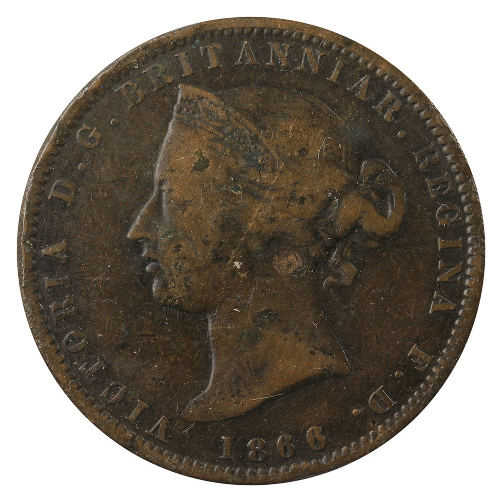 Jersey 1866 1/13 Shilling F-VF (F15)