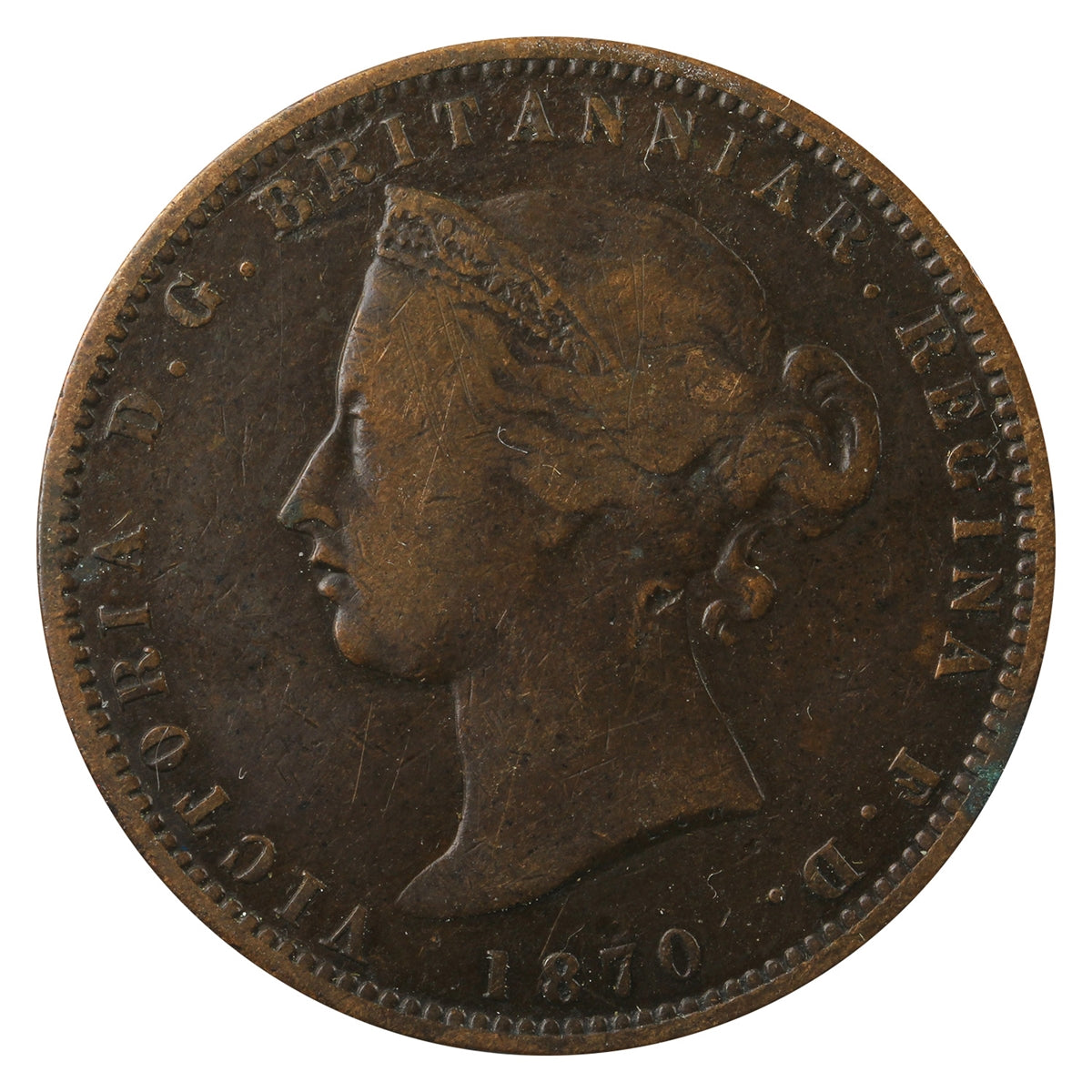 Jersey 1870 1/13 Shilling Very Fine (VF20)