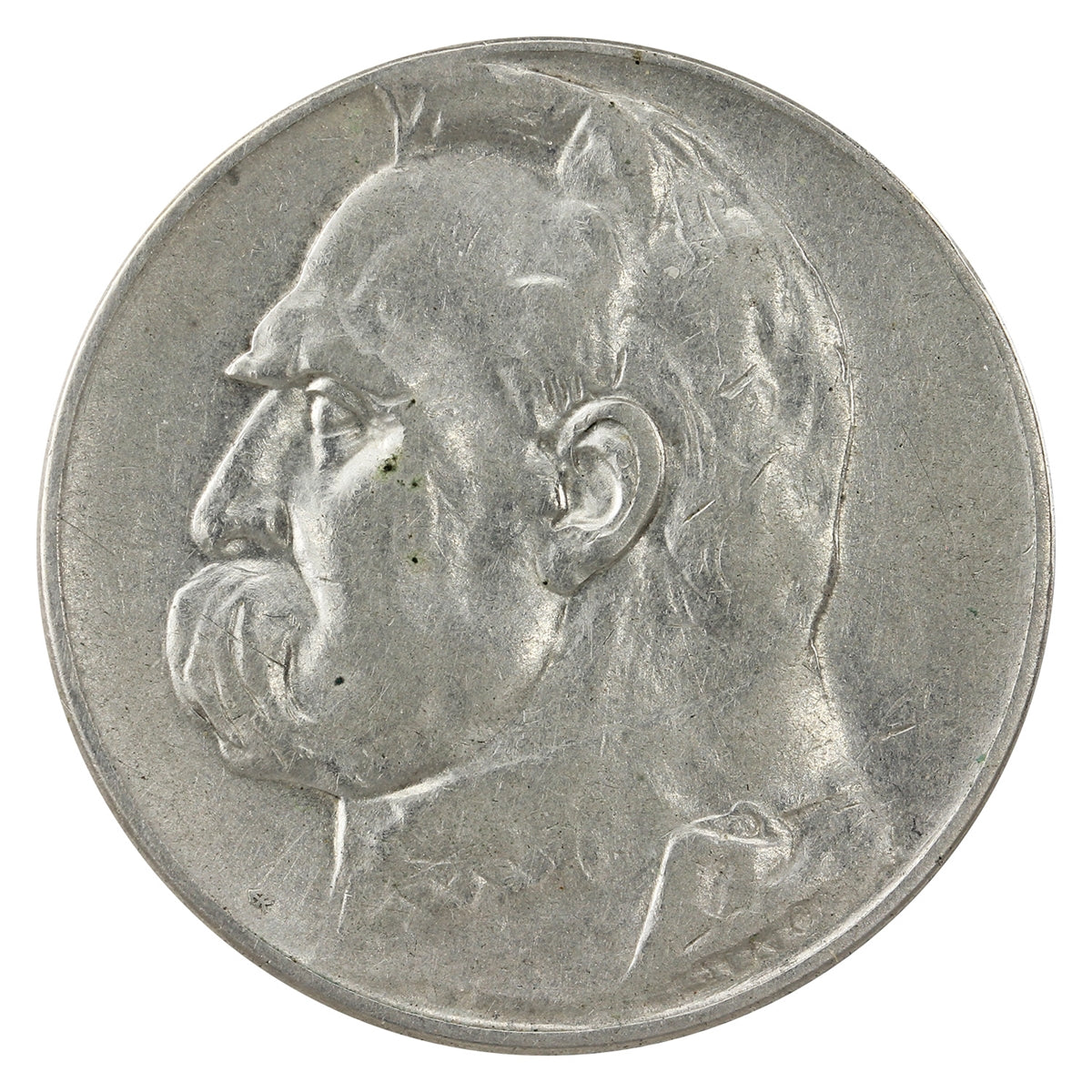 Poland 1935 5 Zlotych VF-EF (VF30)