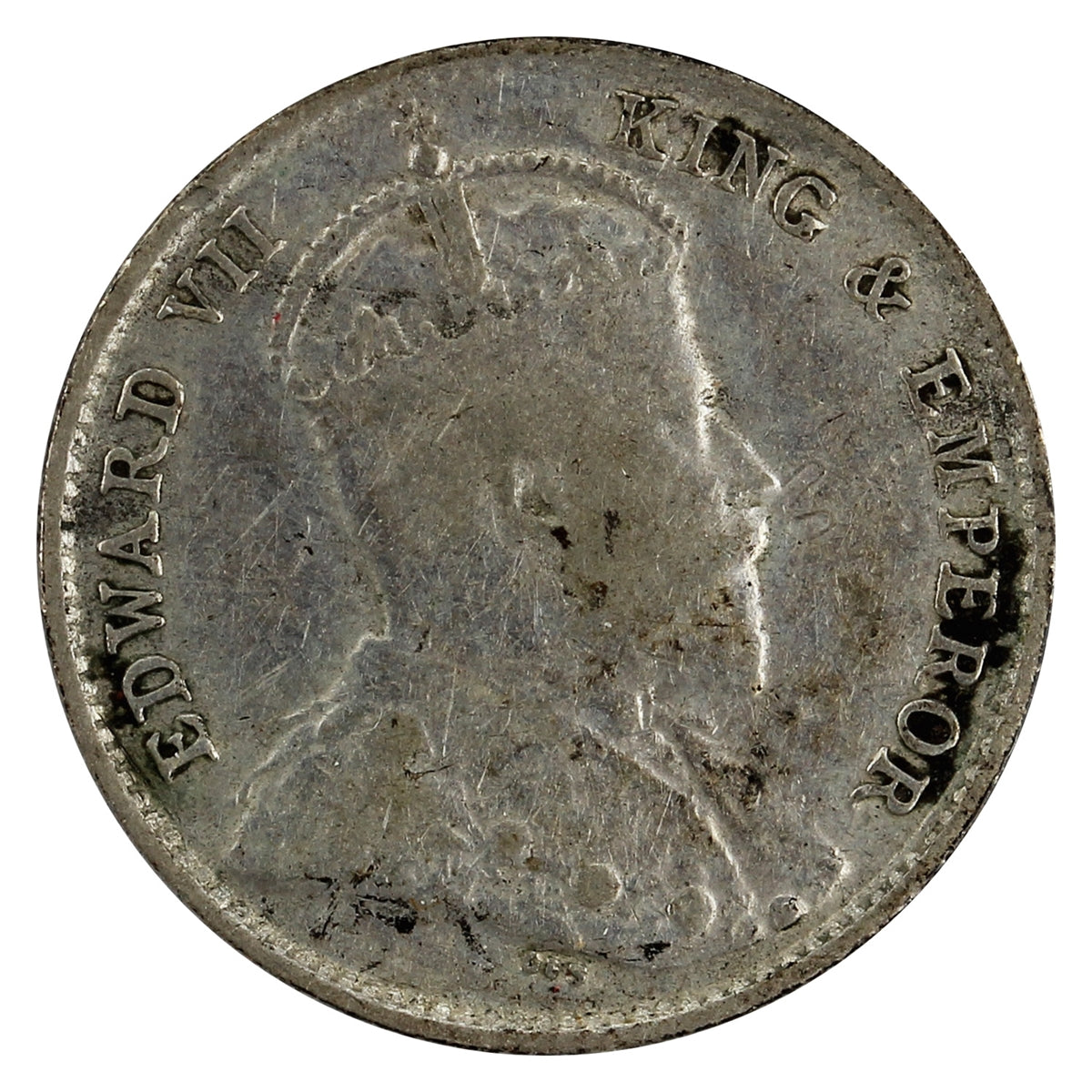 Straits Settlements 1902 5 Cents Fine (F12)