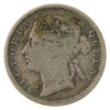 Straits Settlements 1894 10 Cents VG-F (VG10)