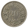 Switzerland 1939B 20 Rappen VF-EF (VF30)