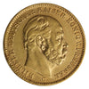 German States 1873C Prussia Gold 20 Mark EF-AU (EF45)
