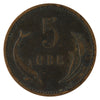 Denmark 1898 VBP 5 Ore Extra Fine (EF40) $