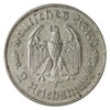 German Third Reich 1934F Friedrich Schiller 2 Marks Extra Fine (EF40) $