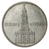 German Third Reich 1934F Date Divides Potsdam 5 Mark Extra Fine (EF40) $