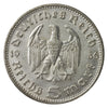 German Third Reich 1936G Hindenburg 5 Mark AU-UNC (AU55) $