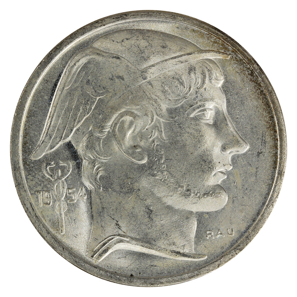 Belgium 1954 Dutch 50 Francs Brilliant Uncirculated (MS63)