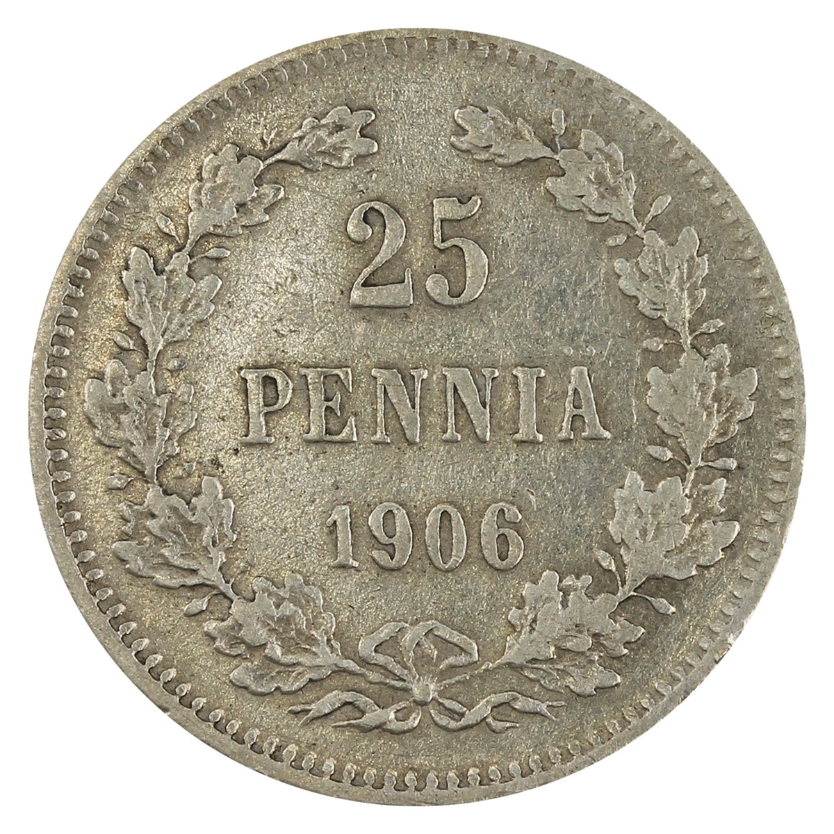 Finland 1906L 25 Pennia VF-EF (VF30)