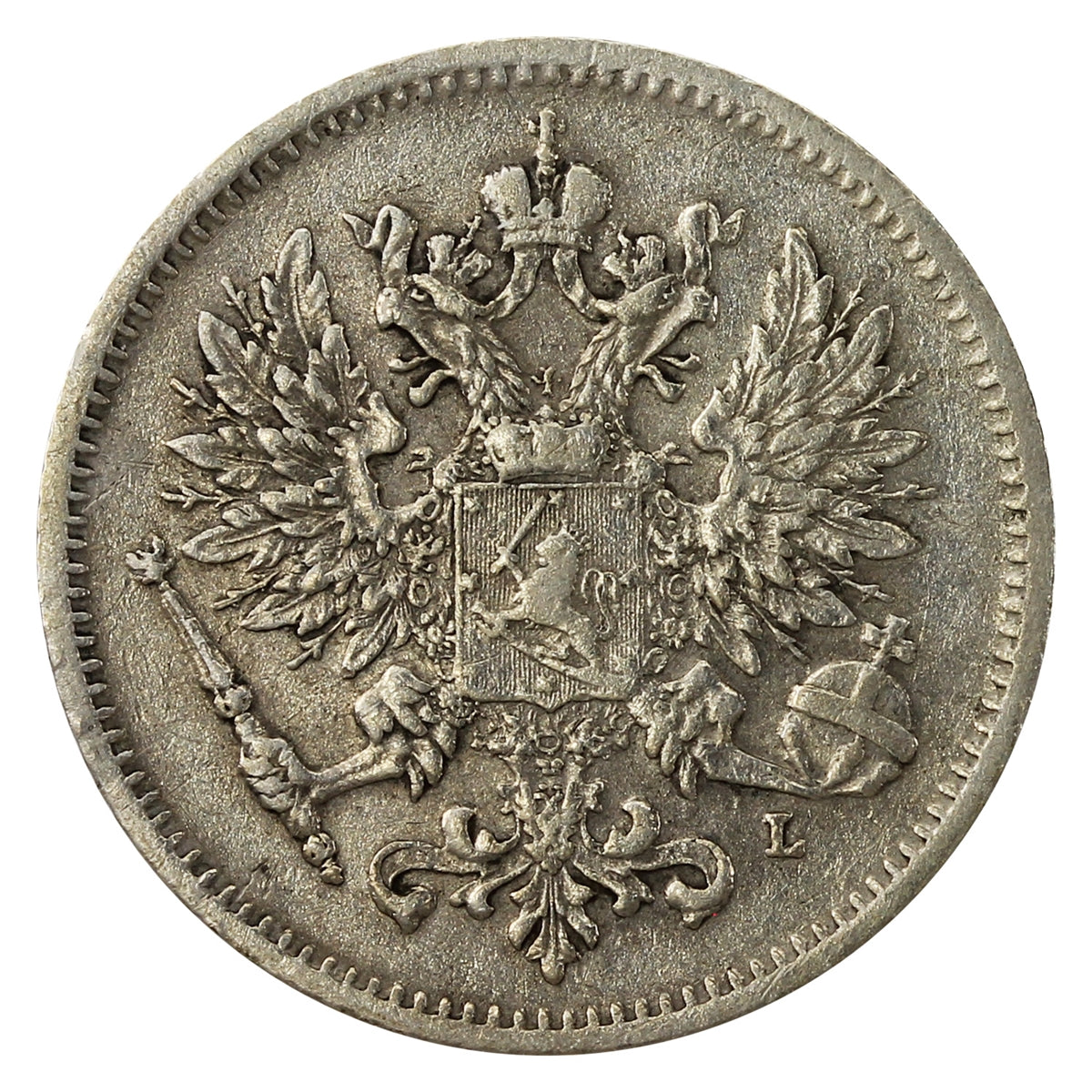 Finland 1906L 25 Pennia VF-EF (VF30)