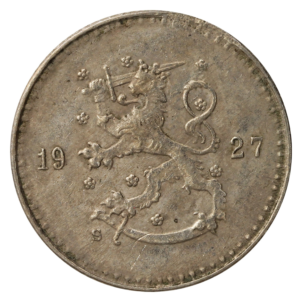 Finland 1927S 25 Pennia Extra Fine (EF40)