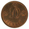 Finland 1929 10 Pennia UNC+ (MS62)