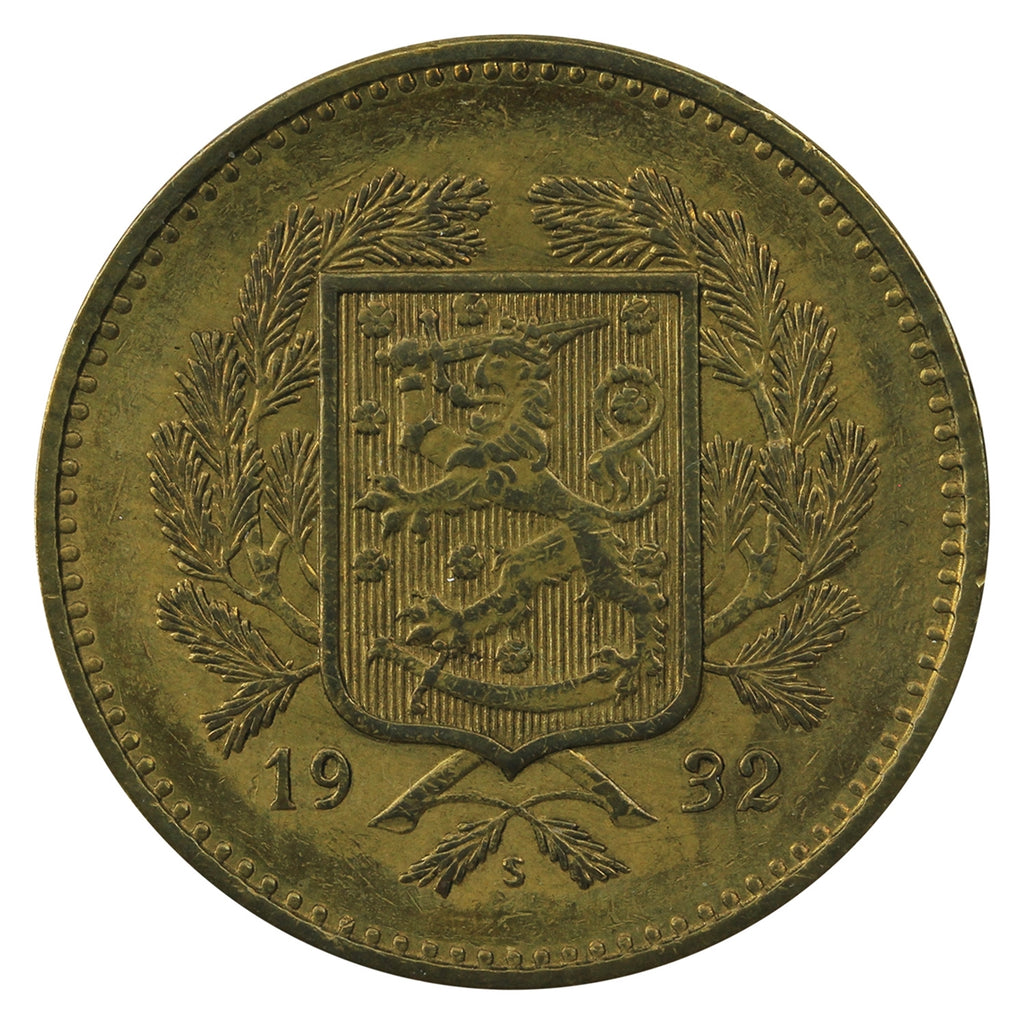 Finland 1932S 10 Markkaa Extra Fine (EF40)