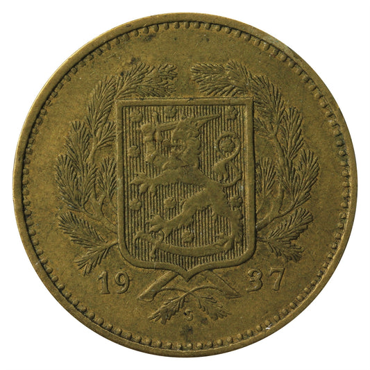 Finland 1937S 10 Markkaa Extra Fine (EF40)